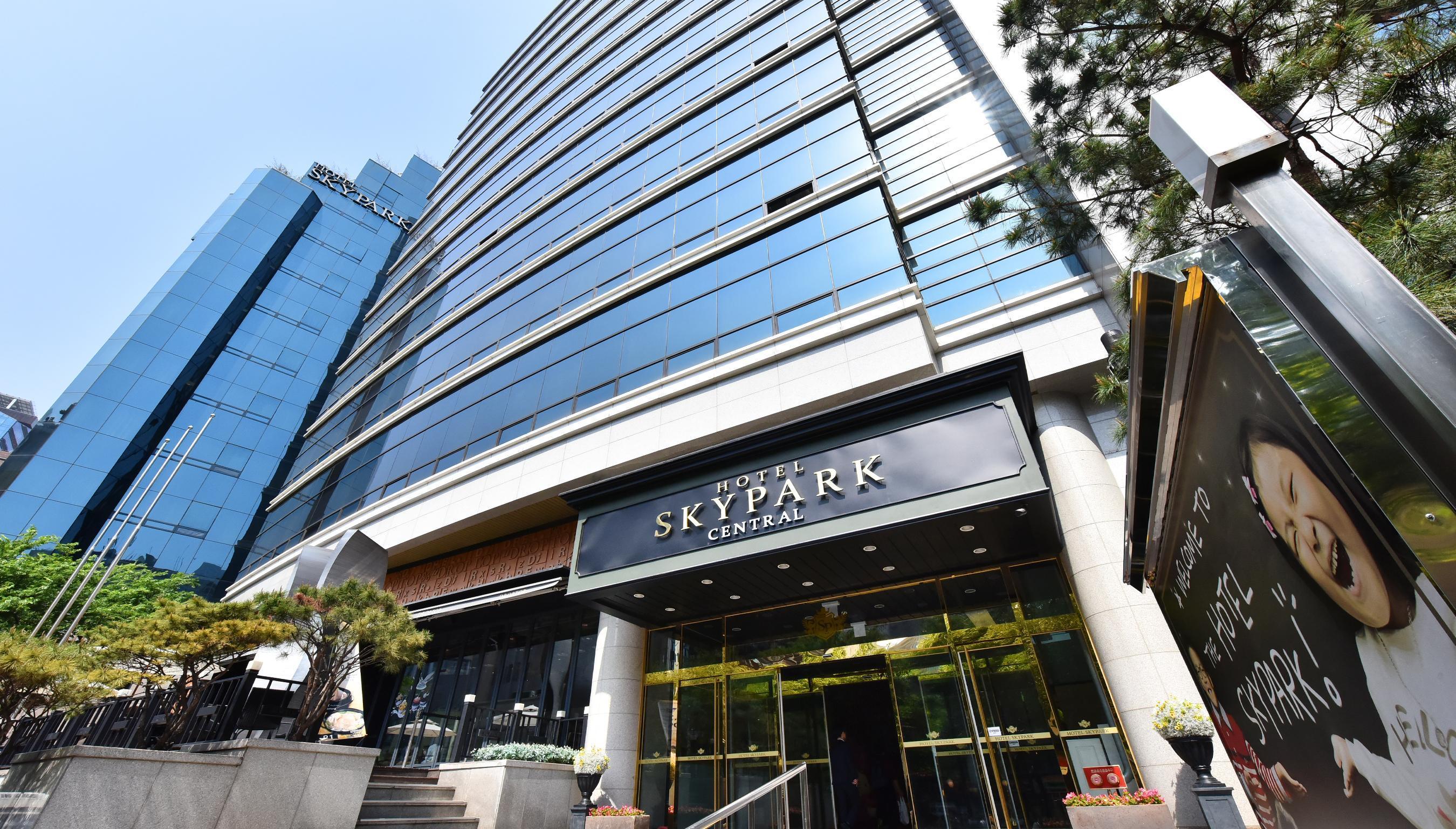 Hotel Skypark Central Myeongdong Seul Exterior foto