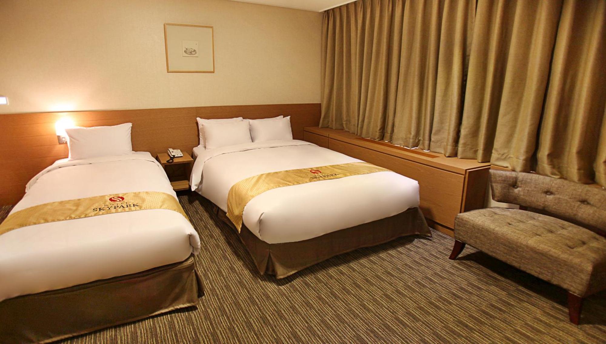 Hotel Skypark Central Myeongdong Seul Quarto foto